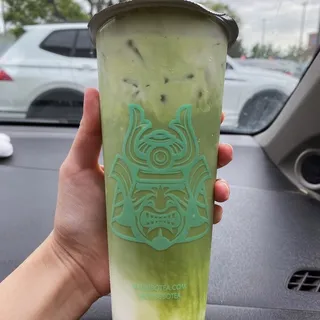 Matcha Cortado Milk Cheese Tea
