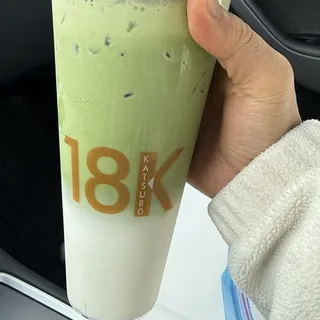 Matcha Cortado Milk Tea