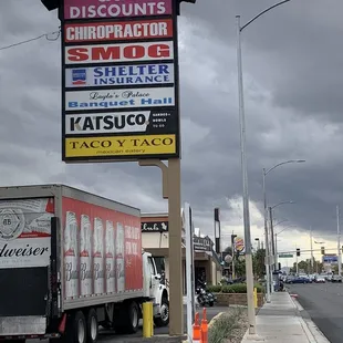 Outside Post sign