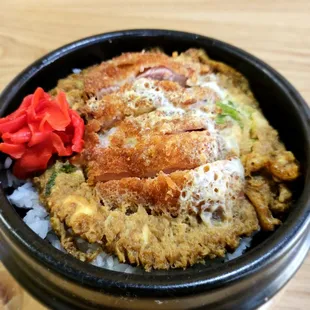 Pork Katsudon