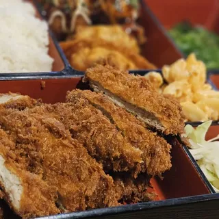 Pork katsu bento