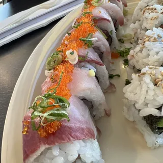 Double Hamachi Roll