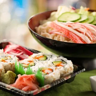 sushi, sashimi, food, sushi and sashimi
