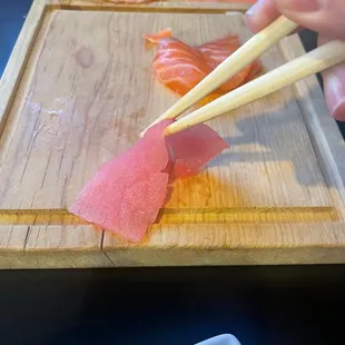 Thin Sushi that is a disrespect to customers.