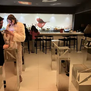 Bar area