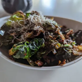 Crispy brussel sprouts