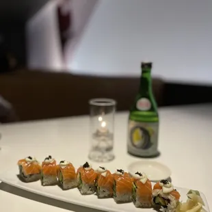 sashimi, sushi, sushi and sashimi, food