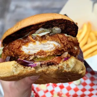Chicken Katsu Sandwich Deluxe