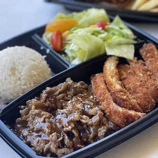 #7 Beef Teri &amp; Chick Katsu Combo