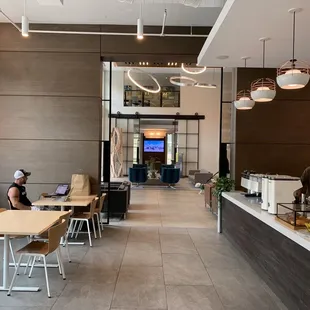 a view of a coffee shop