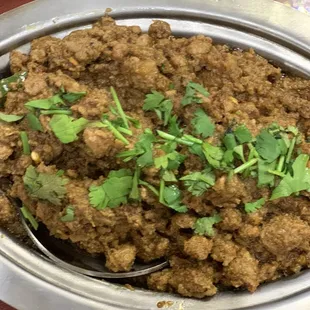 Keema (ground beef)