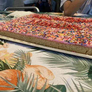 Hoy ordené un cortadillo para cumpleaños de mi hijo