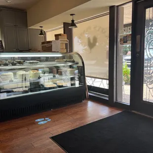 the front of the store