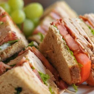 Made-to-order Turkey Club Sandwich