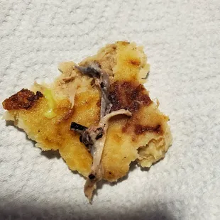 a piece of pizza