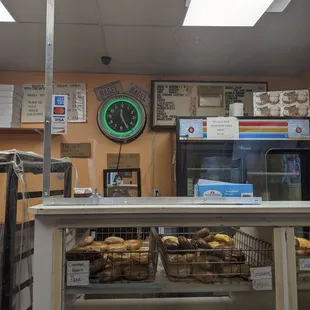 Small shop, great bagels, and really friendly people