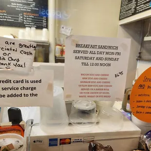 a variety of items on display