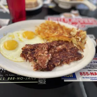  plate of breakfast food