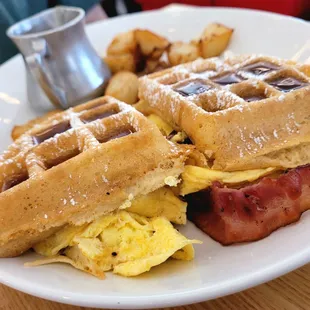 Waffle Sandwich