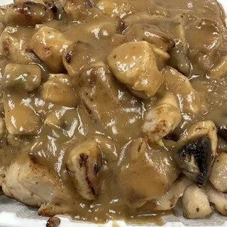 Chicken with Fresh Mushroom & Gravy