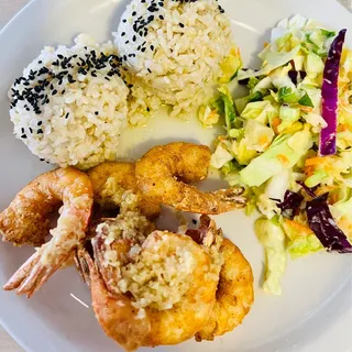 Garlic Shrimp Plate