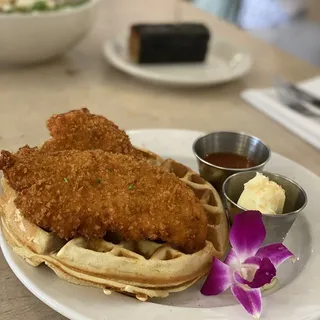 Masadamia Nut Waffle Brunch
