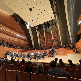 Our first time in Helzberg Hall. Pretty great seats too!
