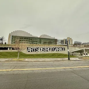 a view of the building from across the street