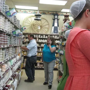 a woman shopping in a store