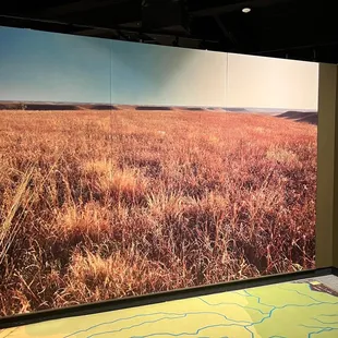 Excellent explanation and exhibits of the prairie.