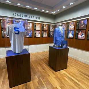 The Royals Hall of Fame Members at the Royals Hall of Fame