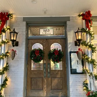 Front entrance December 2021