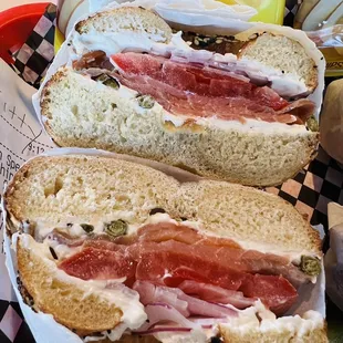 a sandwich and chips