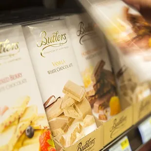 Unique chocolates you can't find in many places nearby.