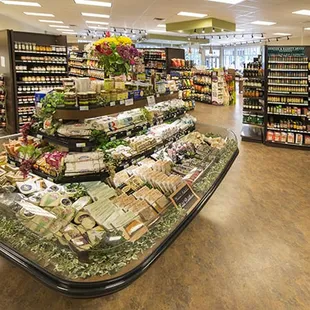 The Pate Pavilion filled with decadent pates, salamis, cheese and many extras.