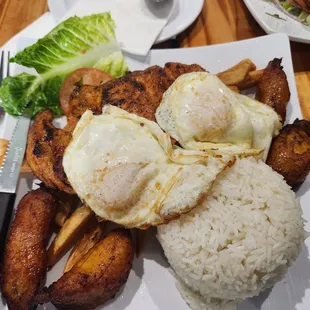 Pollo a lo pobre