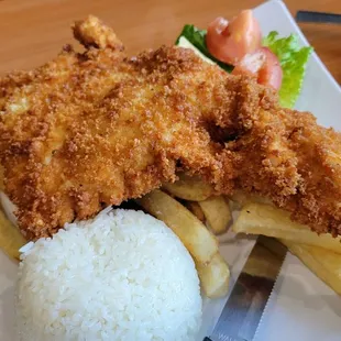 Chicken milanesa