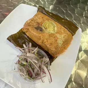 Pork tamale