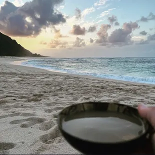Kava at sunset