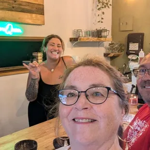 Kava Queen Herself!  Such a delightful person.  We will definitely remember this visit!