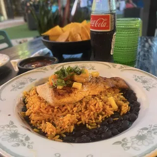 Mezcal Mango Salmon
