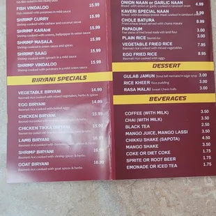 menu, sandwiches
