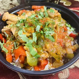 paella, food
