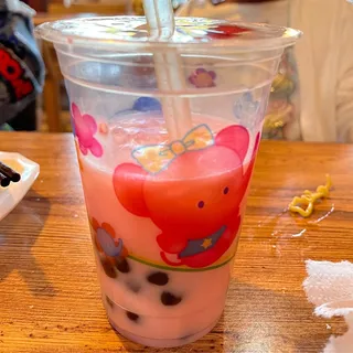 Strawberry Bubble Milk Tea