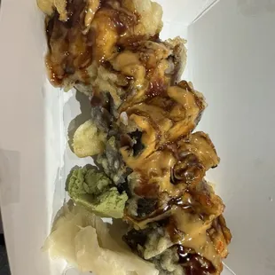 Godzilla sushi roll