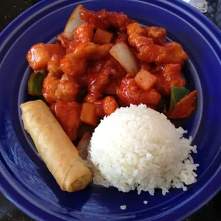 Sweet sour chicken