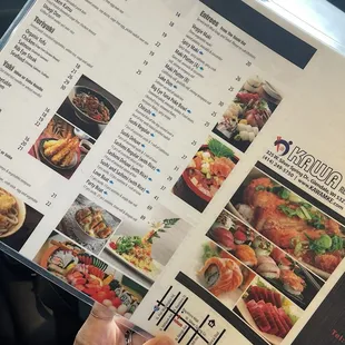 sushi and sashimi