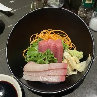 Tuna &amp; yellowtail sashimi