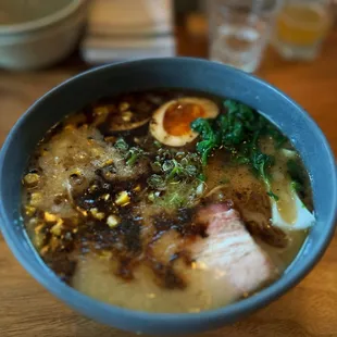 Pork and Garlic Ramen