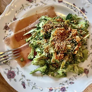 Shaved Broccoli Miso Goma